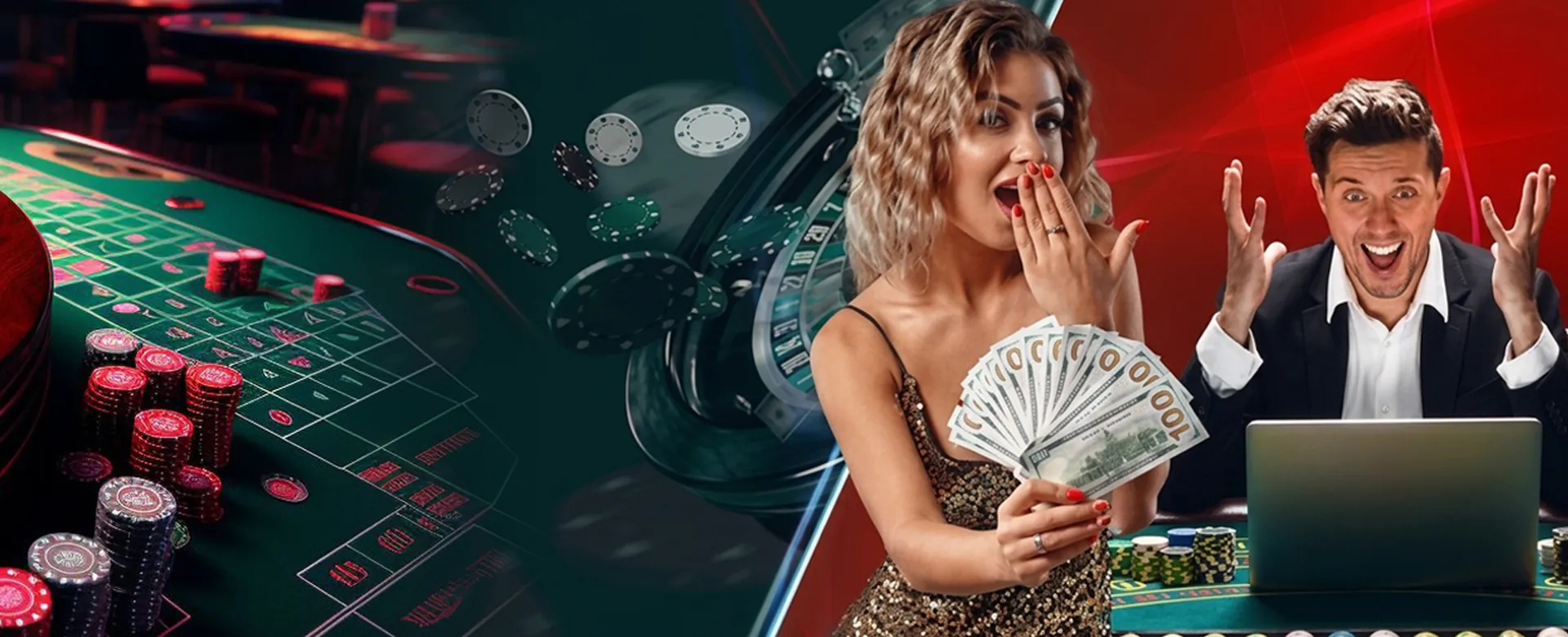 Baccarat table with cards and chips, representing phdream11 Philippine online betting